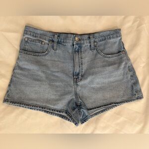 Madewell Blue Jean Shorts